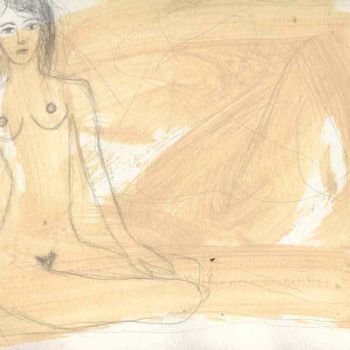 Ζωγραφική με τίτλο "young-maiden.jpg" από Boris Kawliche, Αυθεντικά έργα τέχνης