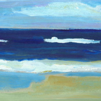 Painting titled "daytona-beach2.jpg" by Boris Kawliche, Original Artwork