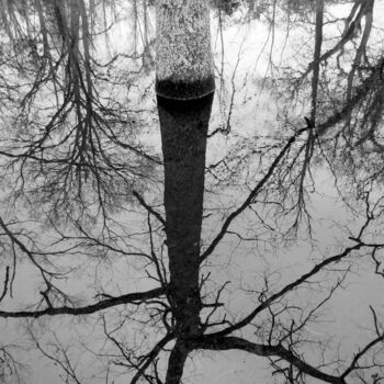 Fotografie getiteld "Le pied dans l'eau" door Boris Barbey, Origineel Kunstwerk, Digitale fotografie