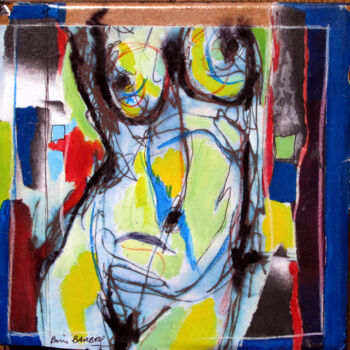 Peinture intitulée "Partie du corps" par Boris Barbey, Œuvre d'art originale, Acrylique