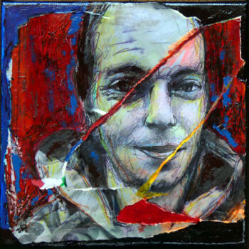 Peinture intitulée "Je viens d'espagne" par Boris Barbey, Œuvre d'art originale, Acrylique