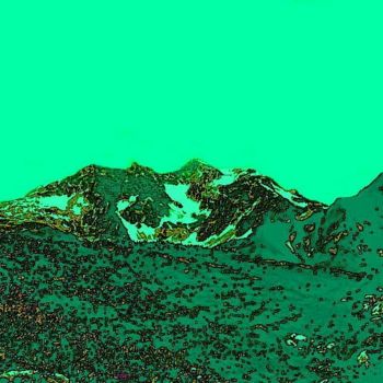 Arts numériques intitulée "Rêve alpin n° 072" par Boris Ghendrich, Œuvre d'art originale