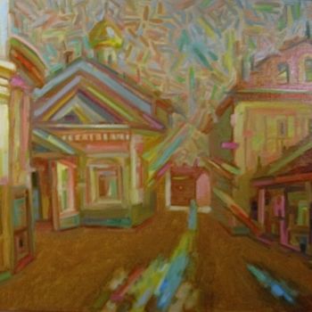 Картина под названием "После дождя" - Boris Kotov, Подлинное произведение искусства, Другой