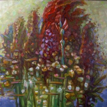 Картина под названием "Букет полевых трав" - Boris Kotov, Подлинное произведение искусства, Другой