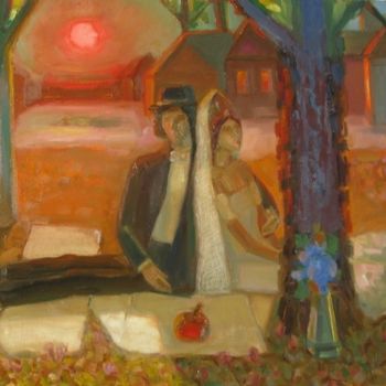 Картина под названием "После свадьбы (Afte…" - Boris Kotov, Подлинное произведение искусства, Другой