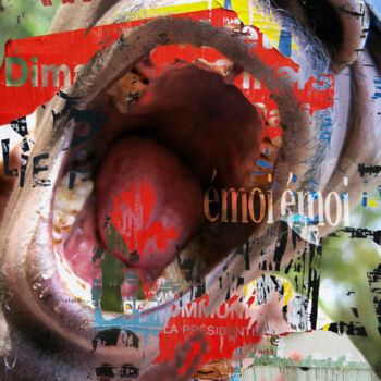 Photography titled "L"ULTIMO GRIDO " (l…" by Borrel, Original Artwork, Digital Photography Mounted on Cardboard