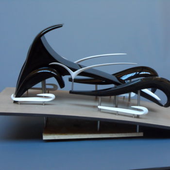 Sculpture intitulée "Club Coupé Compétit…" par Borsotti, Œuvre d'art originale, Coulage