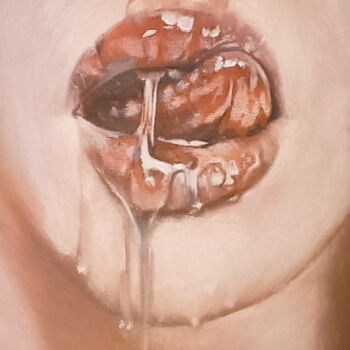 Картина под названием "honey" - Borys Gierlinski, Подлинное произведение искусства, Масло