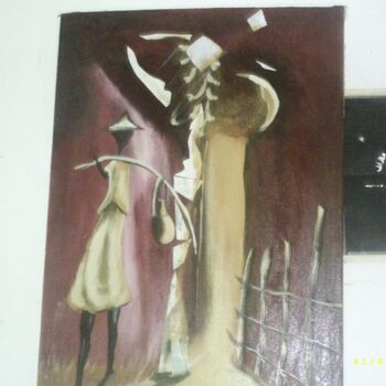 Peinture intitulée "Array" par Boubacar Sow, Œuvre d'art originale
