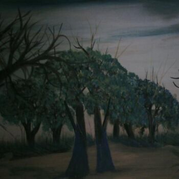 Peinture intitulée "Natura" par Boubacar Sow, Œuvre d'art originale