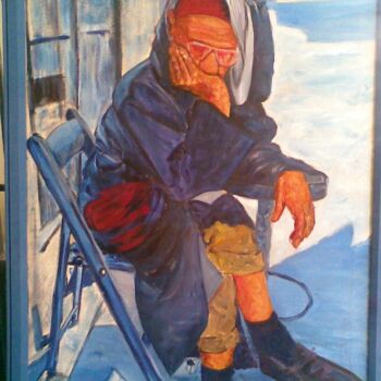 Peinture intitulée "28juin2008-014.jpg" par Bouchaib Belamine, Œuvre d'art originale, Huile