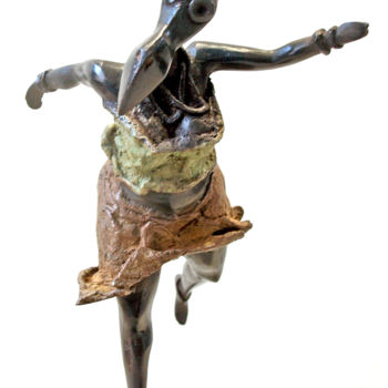 Sculpture intitulée "Mama 1" par Boureima Ouedraogo, Œuvre d'art originale, Coulage
