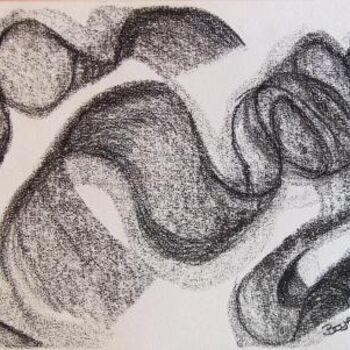 Drawing titled "Pellicule" by Boya, Original Artwork