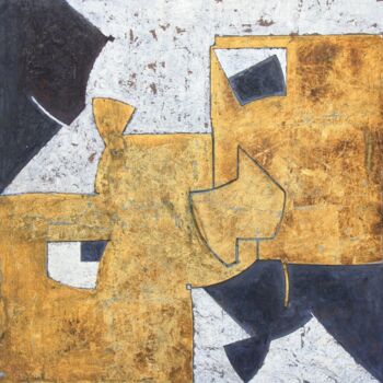 Картина под названием "gravitacion 1" - Boyan Penchev, Подлинное произведение искусства, Масло
