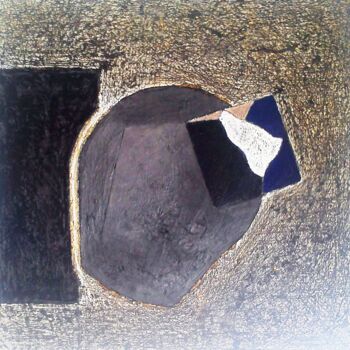 Картина под названием "existencial" - Boyan Penchev, Подлинное произведение искусства, Масло