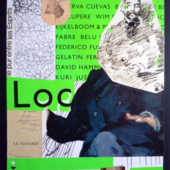Collages intitolato "Le pur entre les Ep…" da Boyfred, Opera d'arte originale, Collages Montato su Cartone