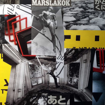 「Marslakók」というタイトルのコラージュ Boyfredによって, オリジナルのアートワーク, コラージュ