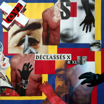 Collages titulada "Déclassés X" por Boyfred, Obra de arte original, Collages