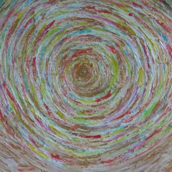 Painting titled "sphere color" by Bo`Zart, Original Artwork