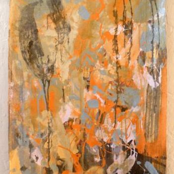 Painting titled "733-PA-abstraction-…" by Richard Brachais, Original Artwork, Oil