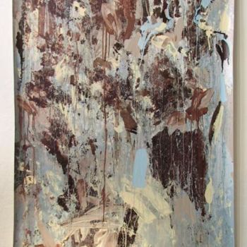 Painting titled "736-PA-abstraction-…" by Richard Brachais, Original Artwork, Oil