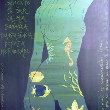 Peinture intitulée "Profunda" par Branca Aurora, Œuvre d'art originale