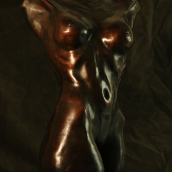 Skulptur mit dem Titel "Nude Study Female T…" von Brandon Borgelt, Original-Kunstwerk, Bronze