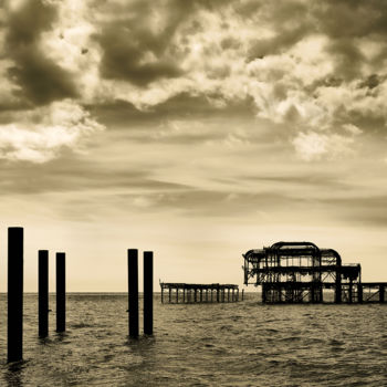 "West Pier" başlıklı Fotoğraf Jgc Braticius tarafından, Orijinal sanat, Dijital Fotoğrafçılık
