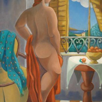 Pintura titulada "Rêverie" por Catherine Bres-Rhocanges, Obra de arte original, Oleo