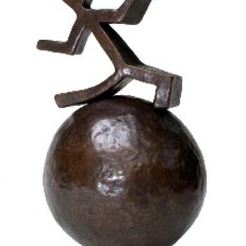 「'Balance'」というタイトルの彫刻 Brian Junghansによって, オリジナルのアートワーク, キャスティング