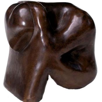 Sculpture intitulée "'Heart-felt'" par Brian Junghans, Œuvre d'art originale, Coulage