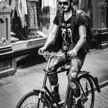 Φωτογραφία με τίτλο "Série Bike - Limite…" από Brice Bourgois, Αυθεντικά έργα τέχνης, Ψηφιακή φωτογραφία
