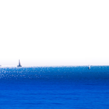 Photographie intitulée "Bleu Azur - Limited…" par Brice Bourgois, Œuvre d'art originale