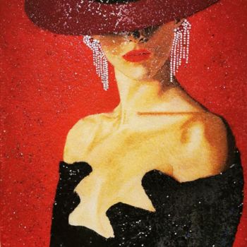 Peinture intitulée "La madrina" par Brice M, Œuvre d'art originale, Acrylique