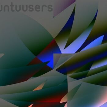 Arte digitale intitolato "ubuntuusers variati…" da Brigitta Krause, Opera d'arte originale