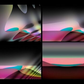 Digitale Kunst mit dem Titel "ROKE -- september t…" von Brigitta Krause, Original-Kunstwerk, Digitale Malerei