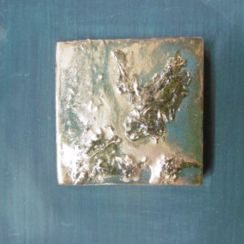 Peinture intitulée "LAQUE" par Brigitte Barcelo, Œuvre d'art originale, Laque Monté sur Panneau de bois