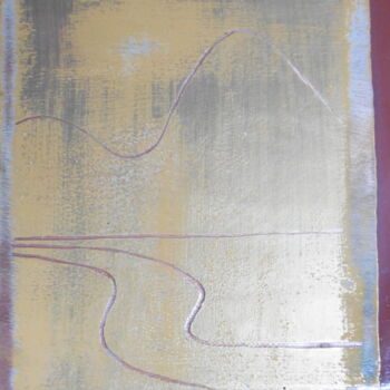 Peinture intitulée "LAQUE 2" par Brigitte Barcelo, Œuvre d'art originale, Laque