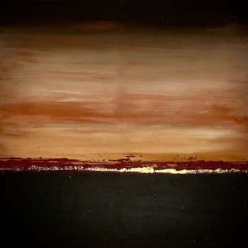 Картина под названием "A gentle sunlight" - Brigitte Dravet, Подлинное произведение искусства, Акрил Установлен на Деревянна…
