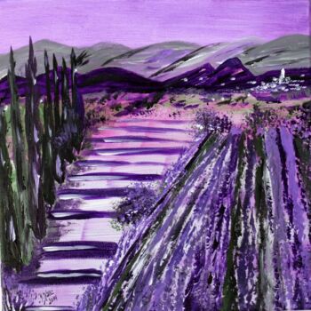 Malerei mit dem Titel "en-provence.jpg" von Brigitte Kölli, Original-Kunstwerk, Acryl