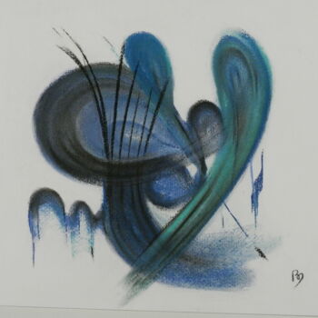 Drawing titled "dscn2773.jpg" by Brigitte Maillard (ROBRIMA), Original Artwork, Chalk