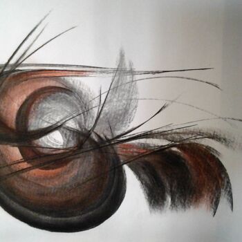 Drawing titled "robrima-1-2.jpg" by Brigitte Maillard (ROBRIMA), Original Artwork, Chalk