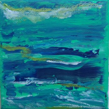 Painting titled "Sans Titre 2" by Brigitte Mathé (MBL), Original Artwork, Acrylic
