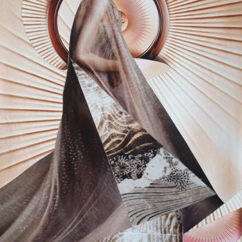 Collages intitulée "Sans titre COL9" par Brigitte Mathé (MBL), Œuvre d'art originale