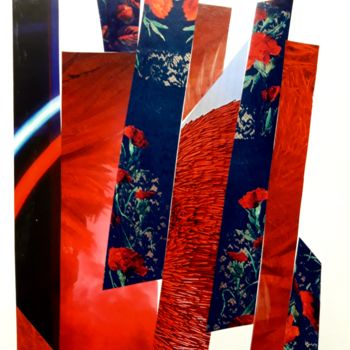 Collages intitulée "Sans titre COL15" par Brigitte Mathé (MBL), Œuvre d'art originale, Collages