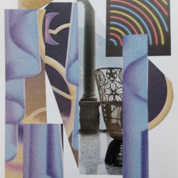 Collages titled "Sans titre Col16" by Brigitte Mathé (MBL), Original Artwork, Collages