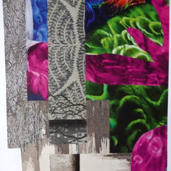 Collages intitulée "Sans titre COL 18" par Brigitte Mathé (MBL), Œuvre d'art originale