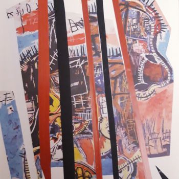 Collages intitulée "Sans titre COL20" par Brigitte Mathé (MBL), Œuvre d'art originale