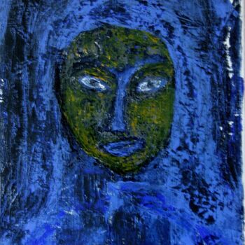 Картина под названием "MARIE" - Brigitte Payen (B.PAYEN), Подлинное произведение искусства, Акрил