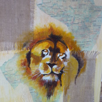 Pintura titulada "AFRIQUE N° 2" por Lartdelatoile, Obra de arte original, Acrílico
